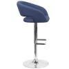 Flash Furniture Blue Fabric Barstool, Model# CH-122070-BLFAB-GG 7