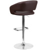 Flash Furniture Brown Vinyl Barstool, Model# CH-122070-BRN-GG 5
