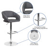 Flash Furniture Gray Vinyl Barstool, Model# CH-122070-GY-GG 3