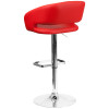 Flash Furniture Red Vinyl Barstool, Model# CH-122070-RED-GG 5