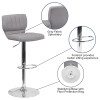 Flash Furniture Gray Fabric Barstool, Model# CH-132330-GYFAB-GG 3