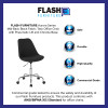 Flash Furniture Aurora Series Black Fabric Task Chair, Model# CH-152783-BK-GG 3
