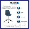 Flash Furniture Aurora Series Blue Fabric Task Chair, Model# CH-152783-BL-GG 3