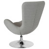 Flash Furniture Egg Series Gray Fabric Egg Series Chair, Model# CH-162430-LTGY-FAB-GG 5