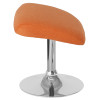 Flash Furniture Egg Series Orange Fabric Ottoman, Model# CH-162430-O-OR-FAB-GG 2