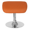 Flash Furniture Egg Series Orange Fabric Ottoman, Model# CH-162430-O-OR-FAB-GG 3