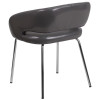 Flash Furniture Fusion Series Gray Leather Side Chair, Model# CH-162731-GY-GG 6