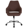 Flash Furniture Madrid Brown Fabric Mid-Back Chair, Model# CH-177280-BR-F-GG 5