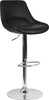 Flash Furniture Black Vinyl Swivel Bar Stool, Model# CH-182050X000-BK-V-GG