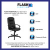 Flash Furniture Black LeatherSoft Task Chair, Model# CH-197051X000-BK-GG 3