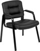 Flash Furniture Black LeatherSoft Guest Chair, Model# CH-197221X000-BK-GG