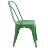 Flash Furniture Green Metal Chair, Model# CH-31230-GN-GG 7