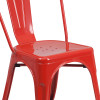 Flash Furniture Red Metal Chair, Model# CH-31230-RED-GG 6