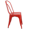 Flash Furniture Red Metal Chair, Model# CH-31230-RED-GG 7