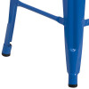 Flash Furniture 24" Blue No Back Metal Stool, Model# CH-31320-24-BL-GG 5