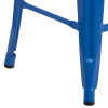 Flash Furniture 24" Blue Metal Counter Stool, Model# CH-31320-24-BL-WD-GG 7