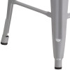 Flash Furniture 24" Silver No Back Metal Stool, Model# CH-31320-24-SIL-GG 6