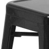 Flash Furniture 30" Black No Back Metal Stool, Model# CH-31320-30-BK-GG 7