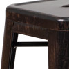 Flash Furniture 30" Aged Black NoBack Stool, Model# CH-31320-30-BQ-GG 6