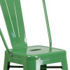 Flash Furniture 30" Green Metal Outdoor Stool, Model# CH-31320-30GB-GN-GG 6