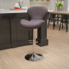 Flash Furniture Charcoal Fabric Barstool, Model# CH-321-BKFAB-GG 2