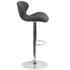 Flash Furniture Charcoal Fabric Barstool, Model# CH-321-BKFAB-GG 7