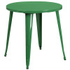 Flash Furniture 30RD Green Metal Set, Model# CH-51090TH-2-18CAFE-GN-GG 3