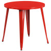 Flash Furniture 30RD Red Metal Set, Model# CH-51090TH-2-18CAFE-RED-GG 3