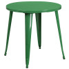 Flash Furniture 30RD Green Metal Set, Model# CH-51090TH-2-18VRT-GN-GG 3
