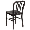 Flash Furniture Aged Black Metal Outdoor Chair, Model# CH-61200-18-BQ-GG 5