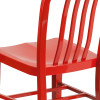 Flash Furniture Red Indoor-Outdoor Chair, Model# CH-61200-18-RED-GG 6