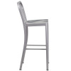 Flash Furniture 30" Silver Metal Outdoor Stool, Model# CH-61200-30-SIL-GG 7
