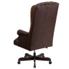 Flash Furniture Brown High Back Leather Chair, Model# CI-360-BRN-GG 4