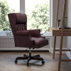 Flash Furniture Burgundy High Back Chair, Model# CI-J600-BY-GG 2