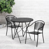 Flash Furniture 30RD Black Fold Patio Set, Model# CO-30RDF-03CHR2-BK-GG 2