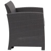 Flash Furniture Dark Gray Rattan Outdoor Chair, Model# DAD-SF2-1-DKGY-GG 7