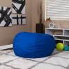 Flash Furniture Royal Blue Bean Bag Chair, Model# DG-BEAN-LARGE-SOLID-ROYBL-GG 2