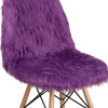 Flash Furniture Purple Shaggy Chair, Model# DL-15-GG 6
