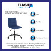 Flash Furniture Sorrento Blue Fabric Task Chair, Model# DS-512C-BLU-F-GG 3