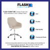 Flash Furniture Cortana Beige Fabric Mid-Back Chair, Model# DS-8012LB-BGE-F-GG 3