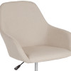 Flash Furniture Cortana Beige Fabric Mid-Back Chair, Model# DS-8012LB-BGE-F-GG 7
