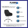 Flash Furniture Cortana Black Fabric Mid-Back Chair, Model# DS-8012LB-BLK-F-GG 3