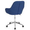 Flash Furniture Cortana Blue Fabric Mid-Back Chair, Model# DS-8012LB-BLU-F-GG 6