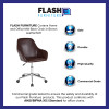 Flash Furniture Cortana Brown Leather Mid-Back Chair, Model# DS-8012LB-BRN-GG 3