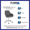 Flash Furniture Cortana Dk Gray Fabric Mid-Back Chair, Model# DS-8012LB-DGY-F-GG 3