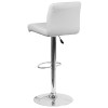 Flash Furniture White Vinyl Barstool, Model# DS-8101B-WH-GG 5