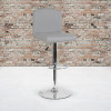 Flash Furniture Bellagio Light Gray Fabric Barstool, Model# DS-8111-LTG-F-GG 2
