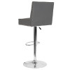 Flash Furniture Ravello Gray Leather Barstool, Model# DS-8411-GRY-GG 3