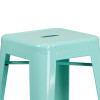 Flash Furniture 30" Mint No Back Metal Stool, Model# ET-BT3503-30-MINT-GG 6