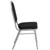 Flash Furniture HERCULES Series Black Fabric Banquet Chair, Model# FD-C01-S-11-GG 7